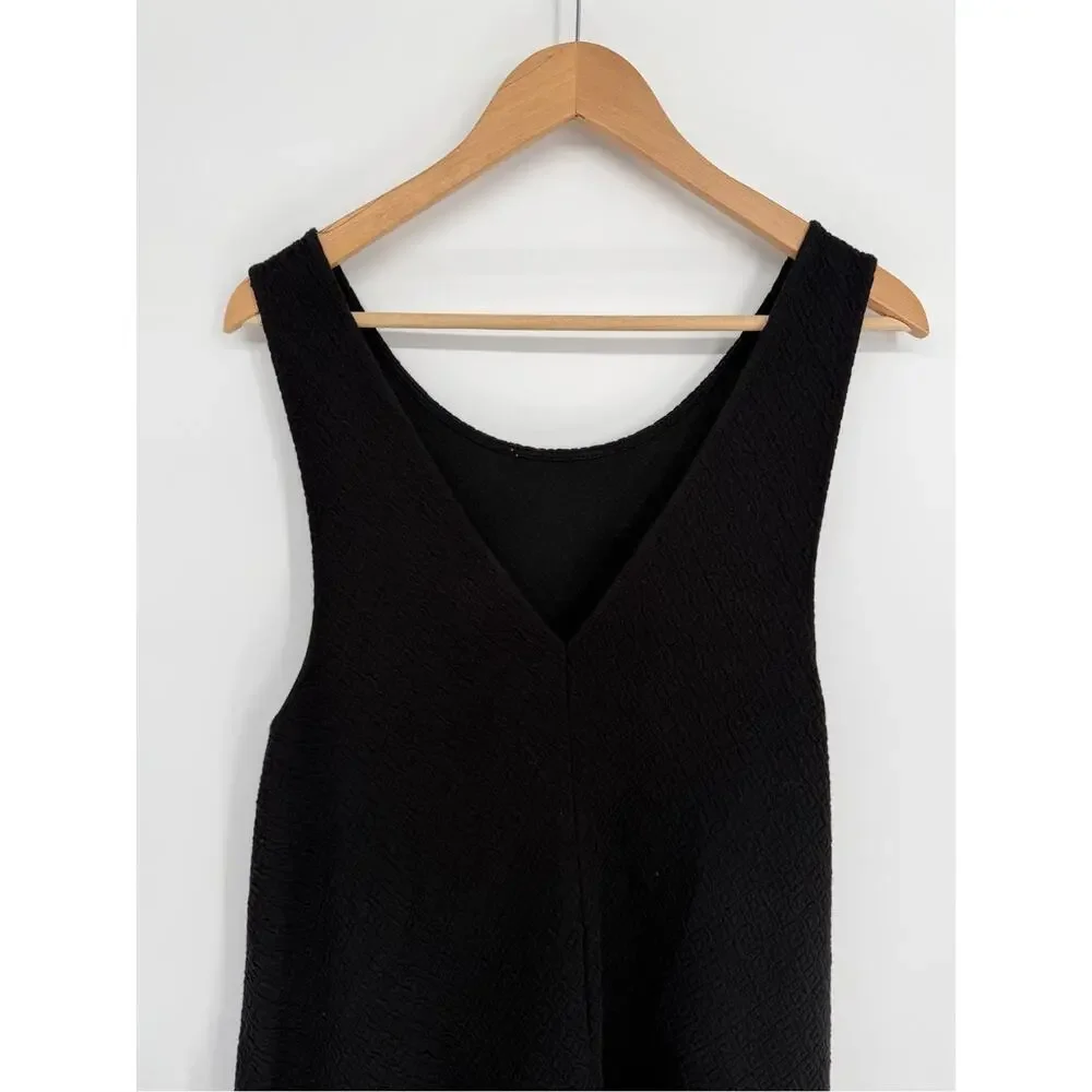 Free People Easy Street Mini Dress Black - Medium